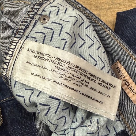 Ariat Perfect Rise Boot jeans 31XL - Picture 10 of 13